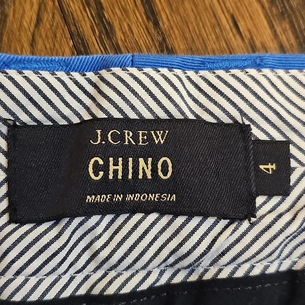 J. Crew Blue Women's Shorts Size 4 - Picture 2 of 8